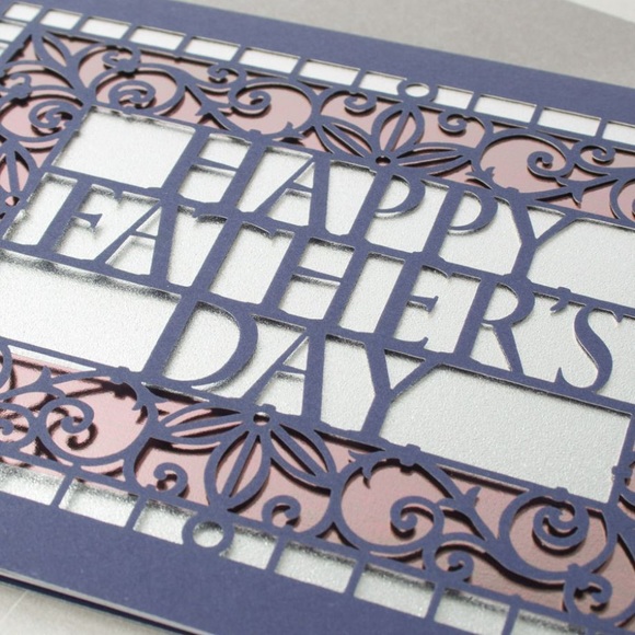 ⚡️5/$30⚡️Papyrus laser cut lettering, FD card - Picture 3 of 7